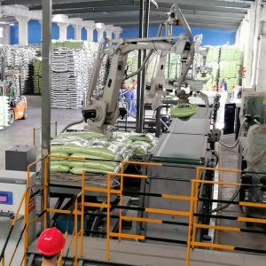 Alternative view of Robot dỡ pallet bằng thị giác 3D