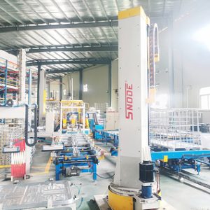 Alternative view of máy xếp pallet dạng cột