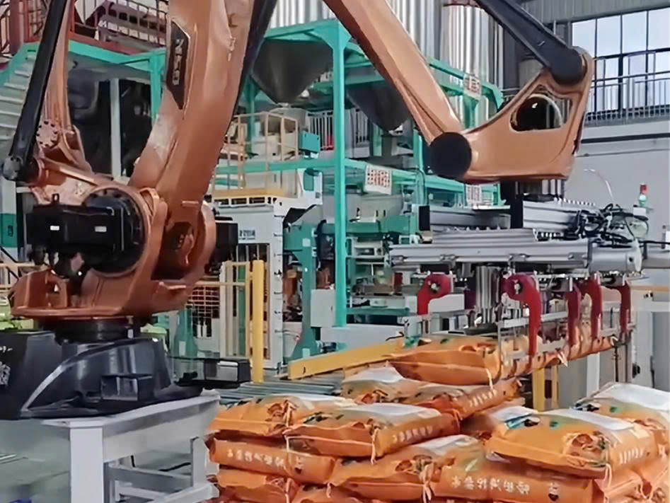 Robot xếp pallet hoàn toàn tự động